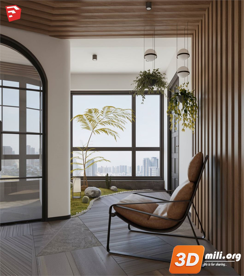 Balcony Skp Files